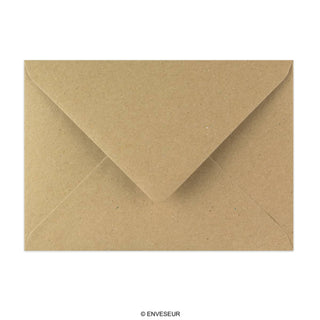 Kraft V-Flap Gummed Envelopes