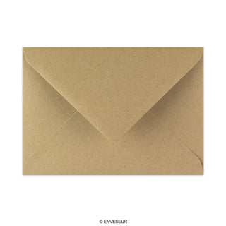 Kraft V-Flap Gummed Envelopes