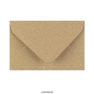 Kraft V-Flap Gummed Envelopes