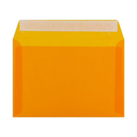 Translucent Envelopes Orange 162 x 229 mm (C5)