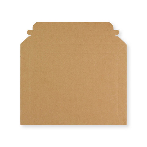 Manila Brown Peel & Seal Rigid Board Mailers Envelope (180 x 235mm)