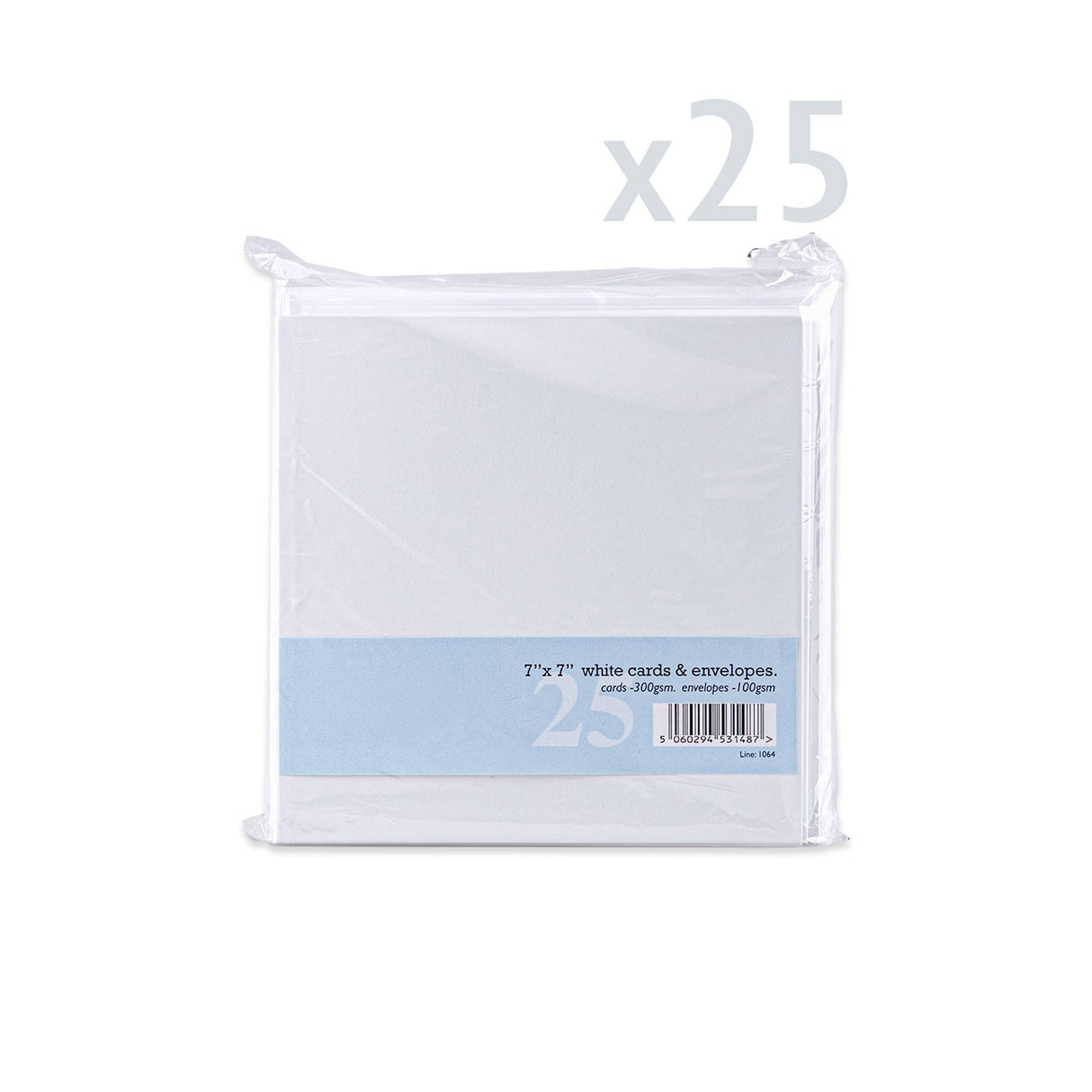 White Smooth Cards & Envelopes Pack
