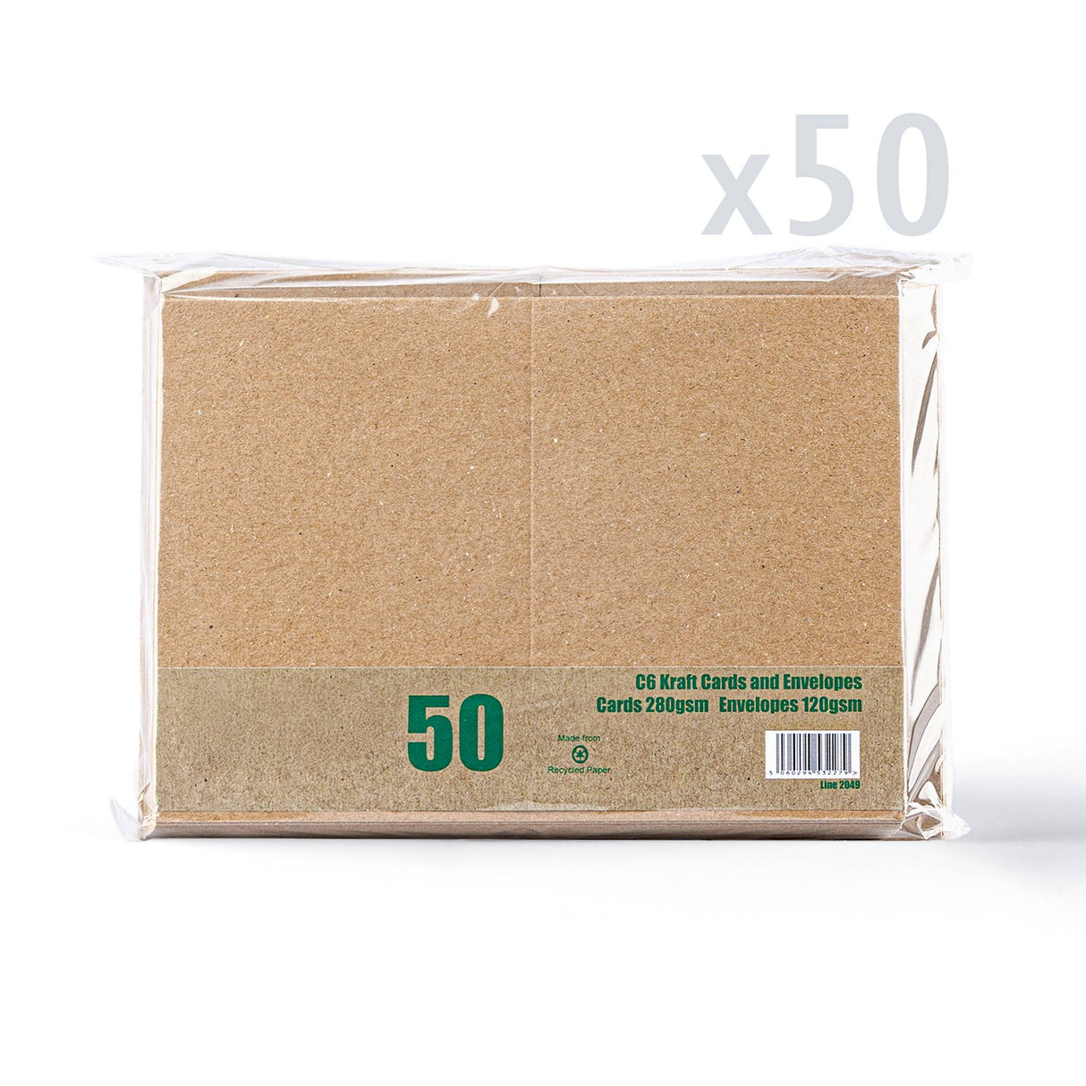 Kraft Cards & Envelopes Pack