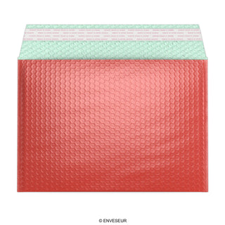 Metallic Finish Bubble Bag Mailers