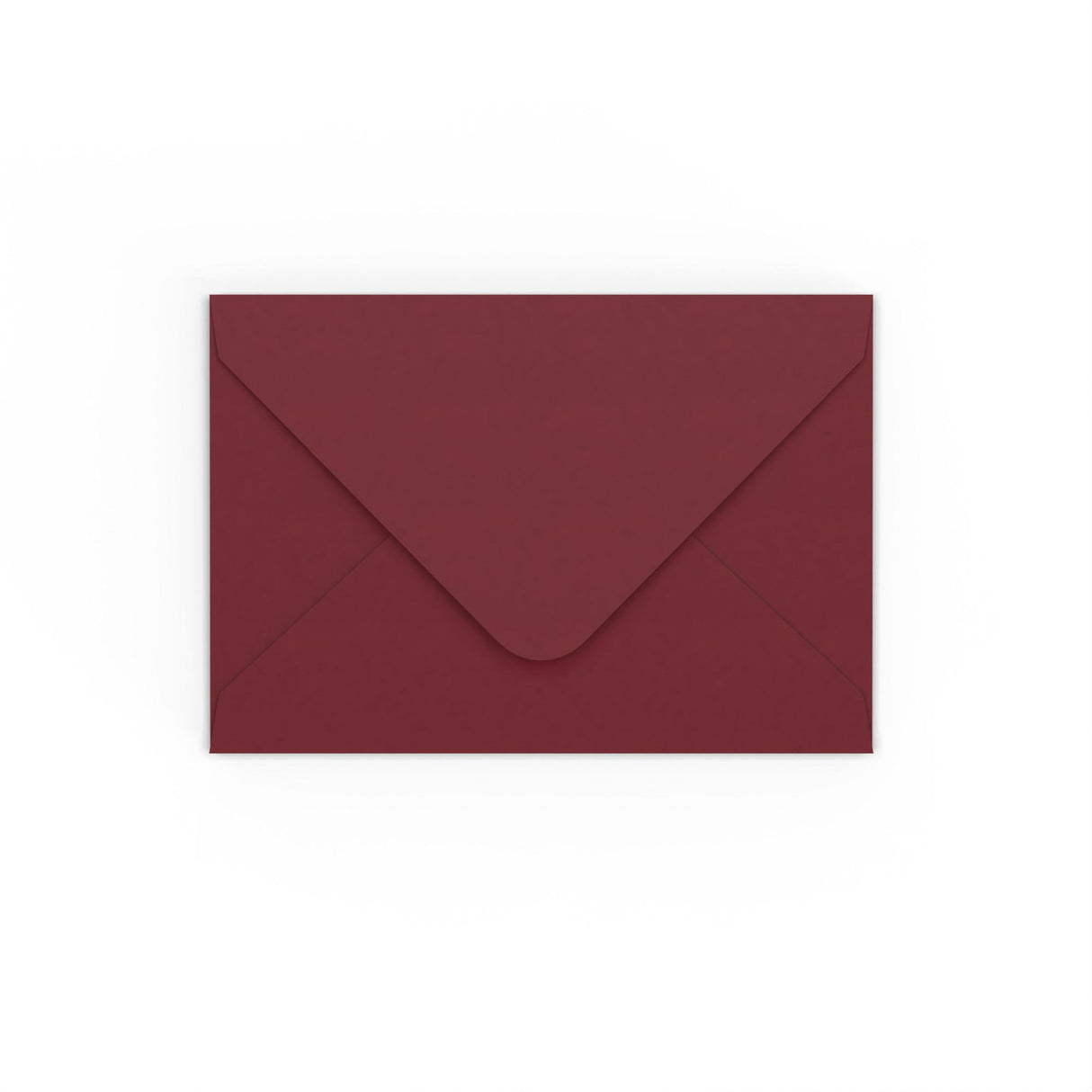 Burgundy envelopes
