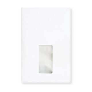 C5 White Recycled Peel & Seal Gusset Envelope (162 x 229 x 25mm)