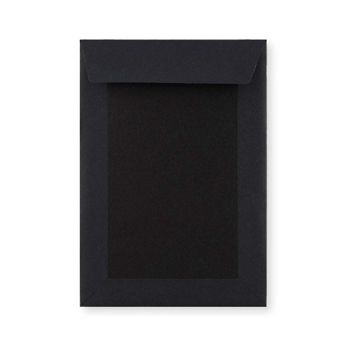 C5 Black Board Back Peel & Seal Envelope (229 x 162mm)