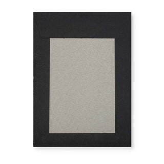 C5 Black Board Back Peel & Seal Envelope (229 x 162mm)