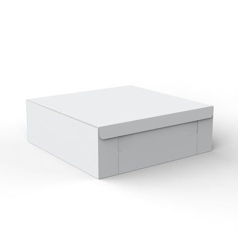 White Cardboard Boxes White 280 x 280 x 100 mm