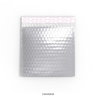 Metallic Finish Bubble Bag Mailers