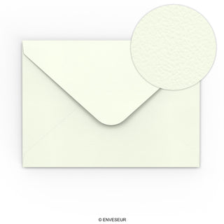 DL Milk White Hammer Envelope (110 x 220mm)
