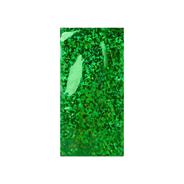 Holographic Finish Foil Bags Holographic Green 229 x 114 mm (DL)