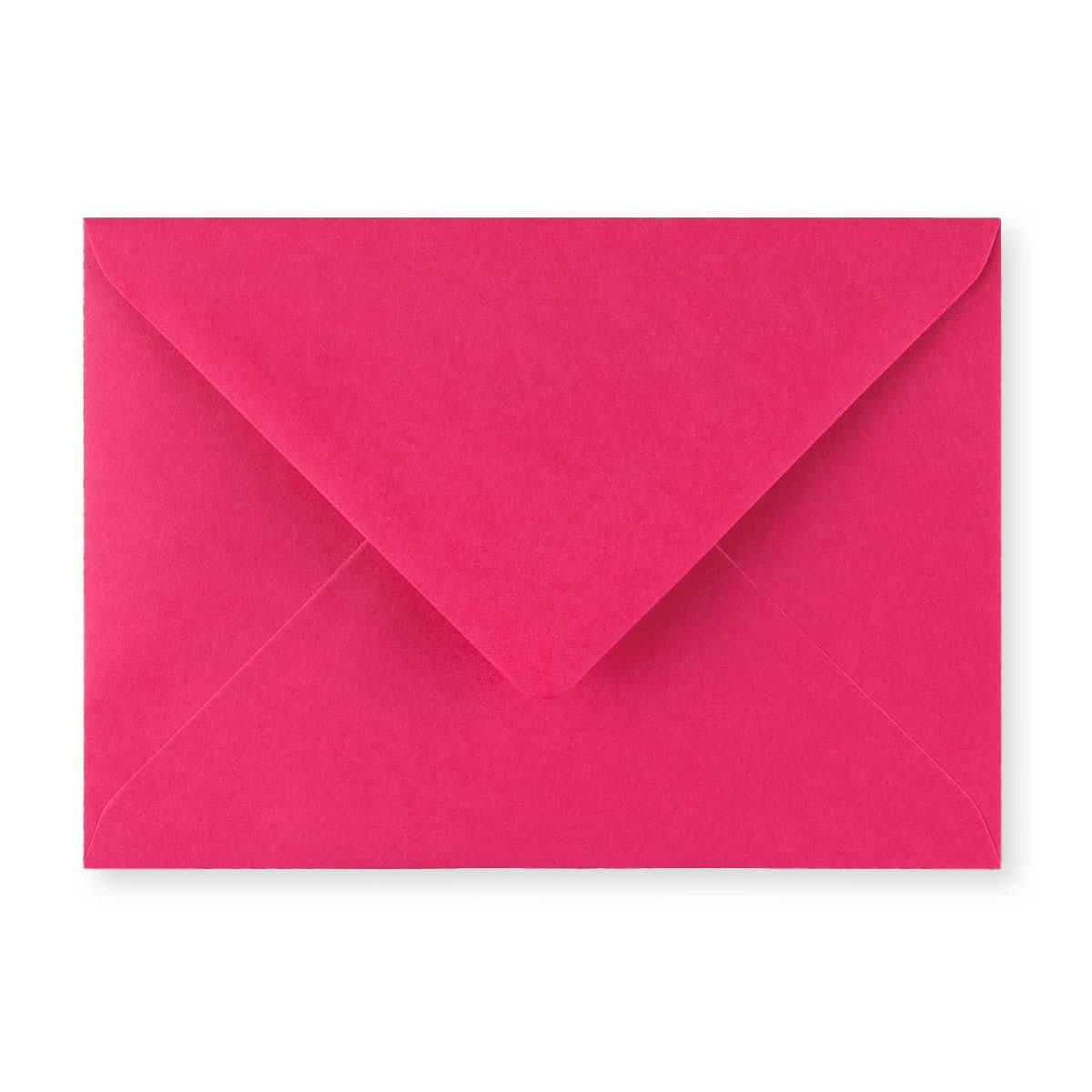Fuschia Pink Gummed V-Flap Greeting Card Envelope (125 x 175mm)