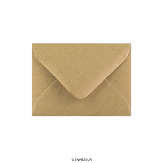 Kraft V-Flap Gummed Envelopes