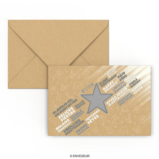 Christmas envelope HO HO HO