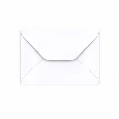 White Trapezium Flap 120gsm Envelope (102 x 146mm)