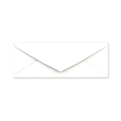 White Gummed Business Envelope (80 x 215mm)