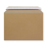 Manila Brown Peel & Seal Rigid Board Mailers Envelope (234 x 334mm)