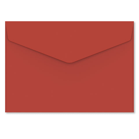 V-Flap Peel and Seal Envelopes Dark Red 162 x 229 mm (C5)