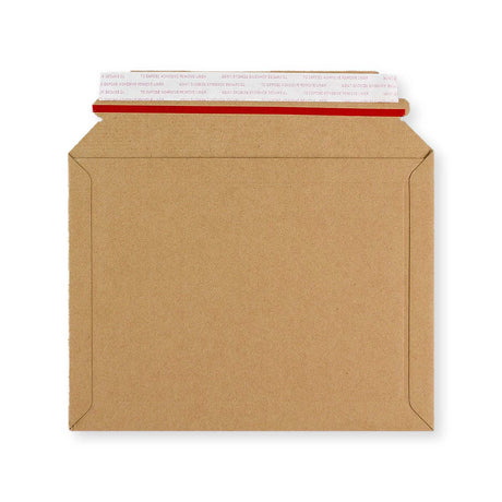 Manila Brown Peel & Seal Rigid Board Mailers Envelope (180 x 235mm)