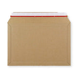 Manila Brown Peel & Seal Rigid Board Mailers Envelope (194 x 292mm)