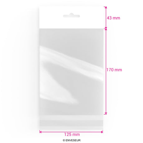 Cello Bags with Header OPP