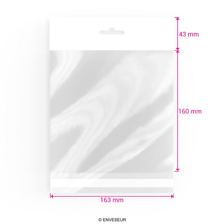 Cello Bags with Header OPP