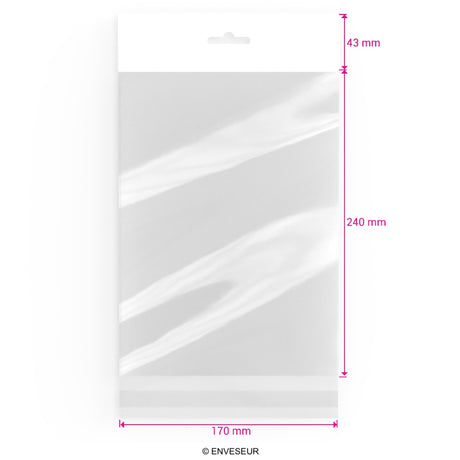Cello Bags with Header OPP