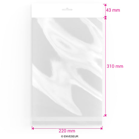 Cello Bags with Header OPP