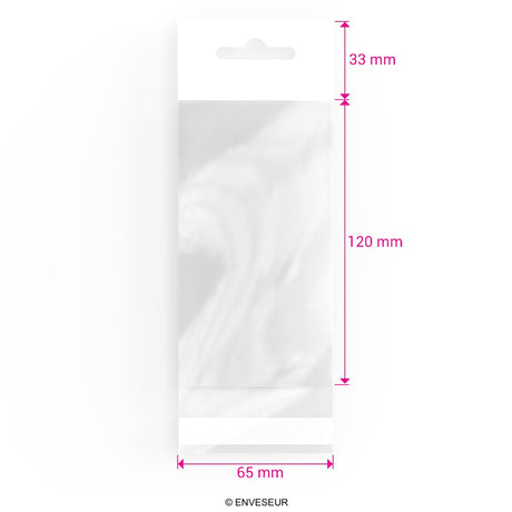 Cello Bags with Header OPP