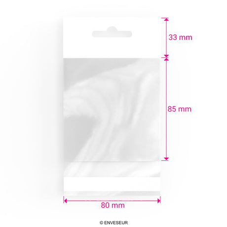 Cello Bags with Header OPP