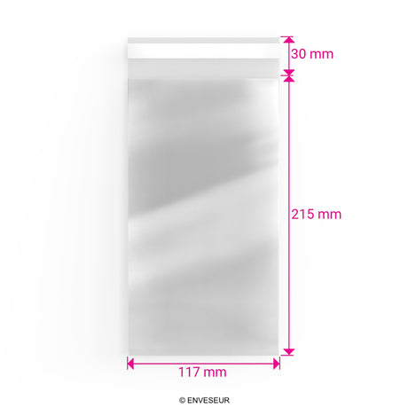 Cello bags without header OPP