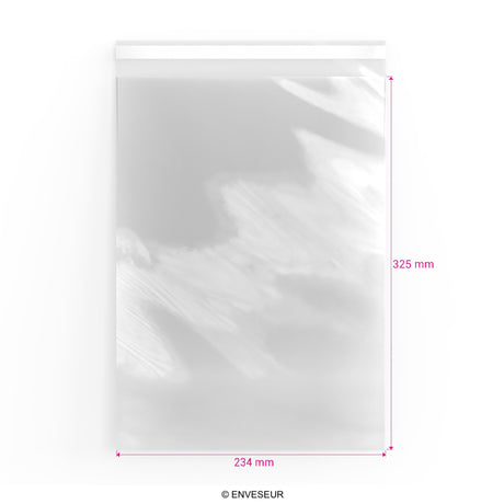 Cello bags without header OPP