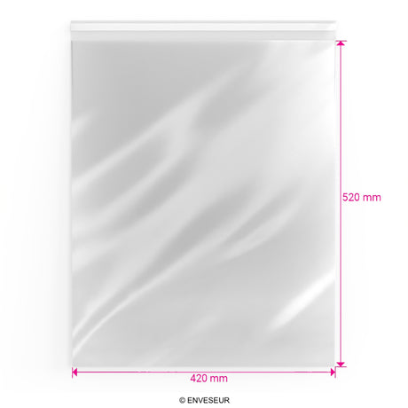 Cello bags without header OPP