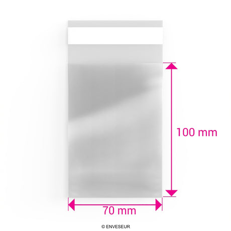 Cello bags without header OPP