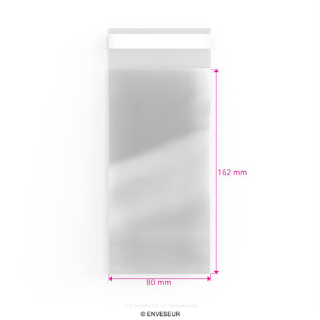 Cello bags without header OPP
