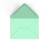Jade Green British Made Gummed V-Flap Envelope (133 x 184mm)