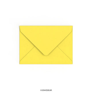 Sunflower Yellow British Made Gummed Envelope (133 x 184mm)