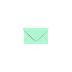 Jade Green British Made Gummed V-Flap Envelope (62 x 94mm)