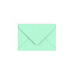 C6 Jade Green British Made Gummed V-Flap Envelope (114 x 162mm)