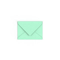 C7 Jade Green British Made Gummed V-Flap Envelope (82 x 113mm)