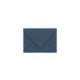 C7 Navy Blue British Made Gummed V-Flap Envelope (82 x 113mm)