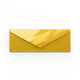 Metallic Gold Gummed V-Flap Envelope (80 x 215mm)