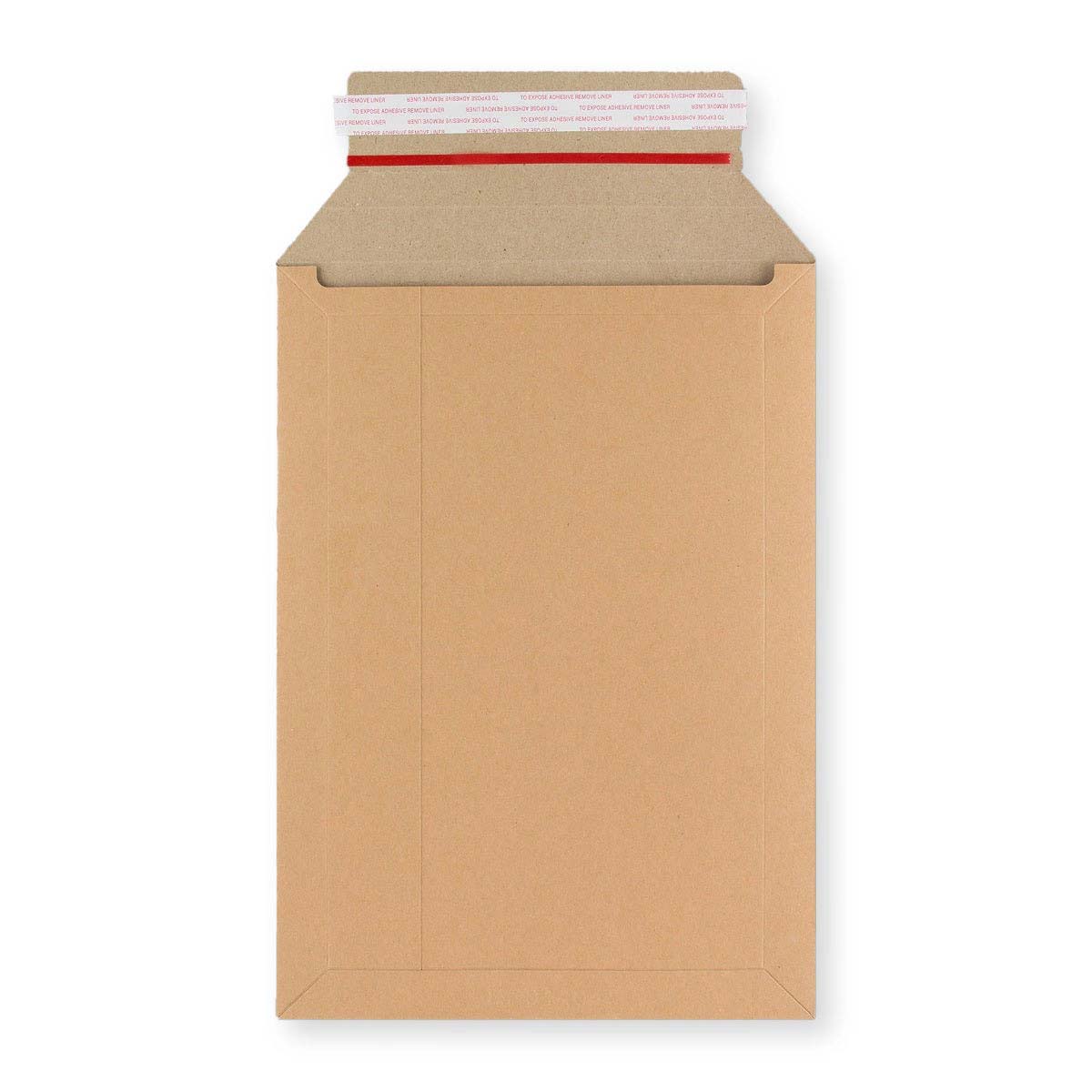 Manila Brown Peel & Seal Rigid Board Mailers Envelope (370 x 285mm)