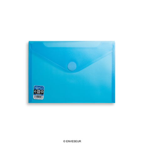 Translucent polypropylene envelopes with V-LOCK velcro closure