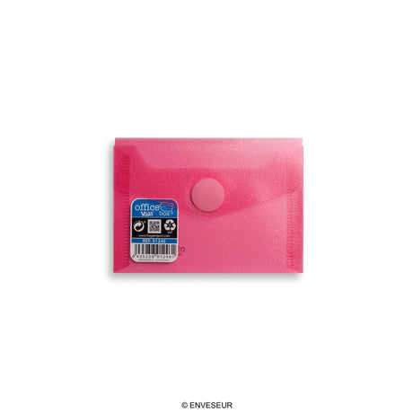Translucent polypropylene envelopes with V-LOCK velcro closure