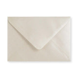 C6 Oyster Gummed V-Flap Greetings Envelope (114 x 162mm)