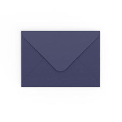 Dark Blue Gummed V-Flap Envelope (125 x 175mm)