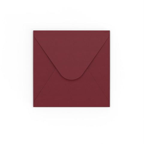 Burgundy envelopes