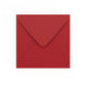 Dark Red Gummed V-Flap Envelope (155 x 155mm)